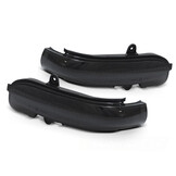 Spiegelknipperlichten geschikt voor MERCEDES C-klasse sedan, t-model,, sport coupe 2000-2007 - LED smoke