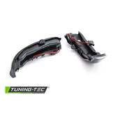 Spiegelknipperlichten geschikt voor MERCEDES C-klasse sedan, t-model,, sport coupe 2000-2007 - LED smoke