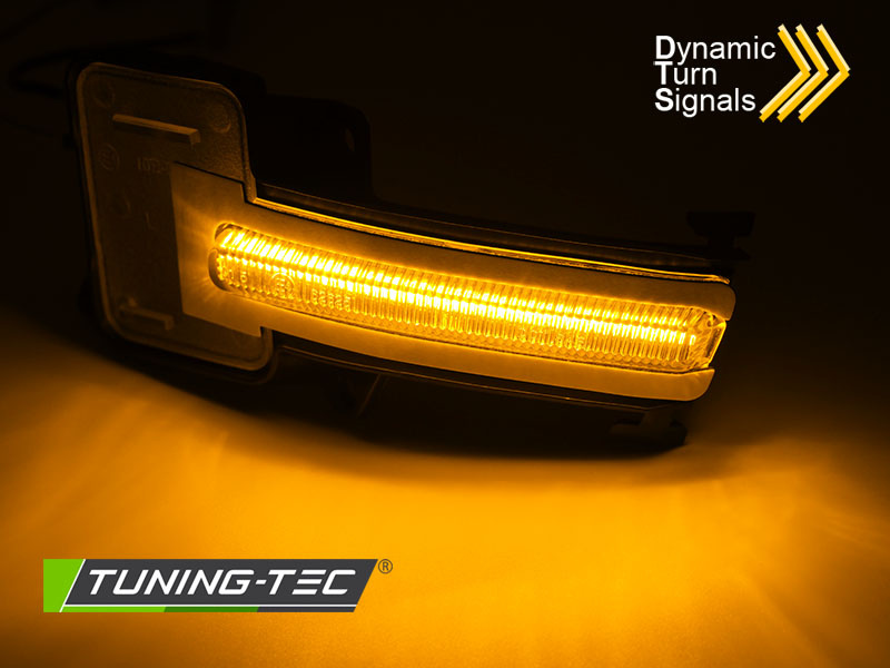 Spiegelknipperlichten geschikt voor HONDA CIVIC X 2016-2021 - LED smoke