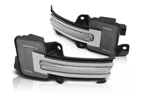 Spiegelknipperlichten geschikt voor HONDA CIVIC X 2016-2021 - LED wit