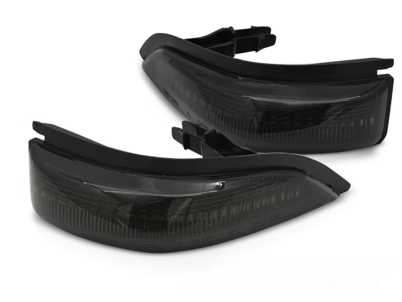 Spiegelknipperlichten TOYOTA YARIS III 2011-2019 - LED smoke