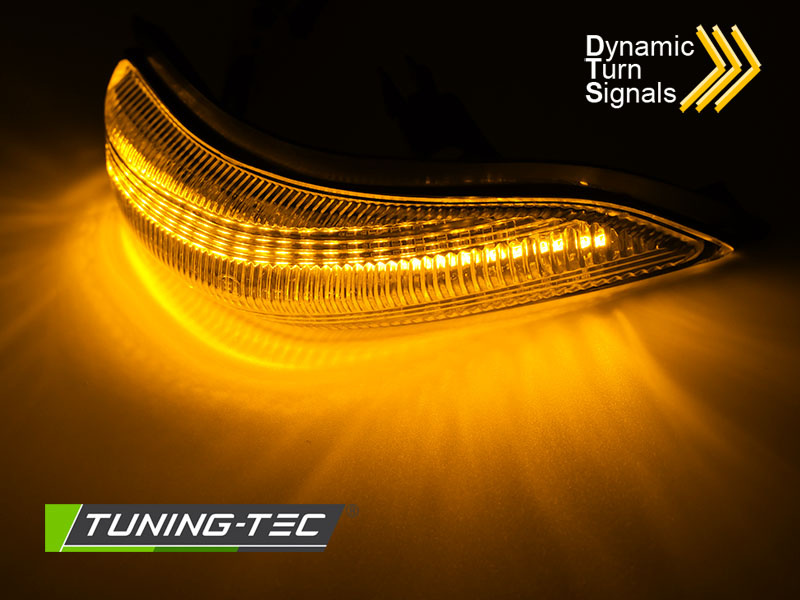 Spiegelknipperlichten geschikt voor TOYOTA YARIS III 2011-2019 - LED wit