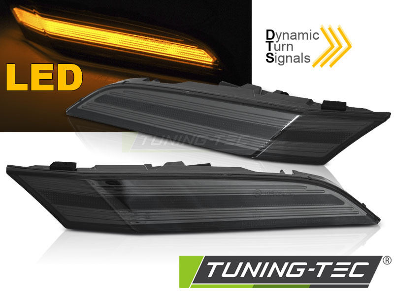 Zijkant knipperlichten geschikt voor PORSCHE 911(992) vanaf 2019 - LED smoke