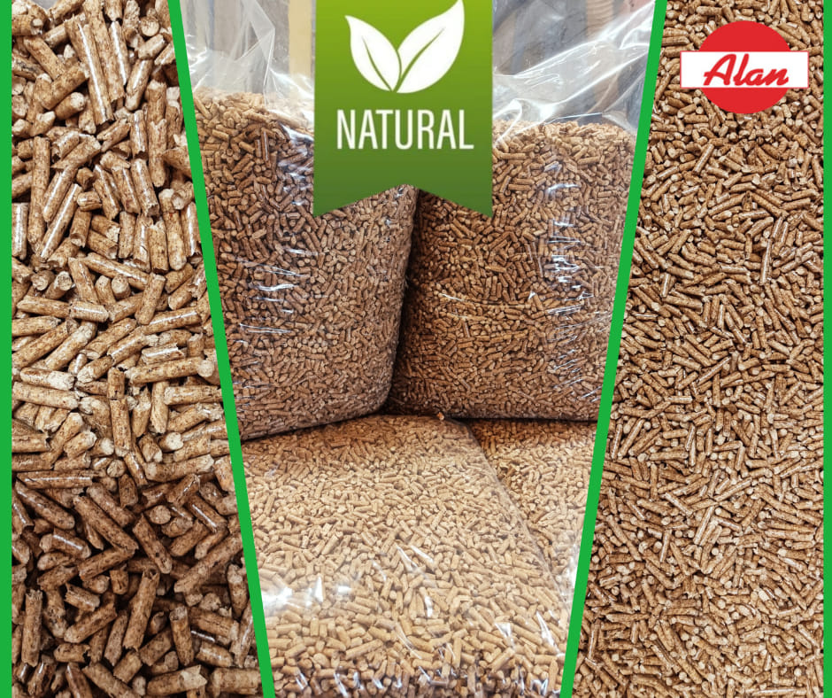 Houtpellets - 15,5kg - beuken & dennen - bio pelletkorrels