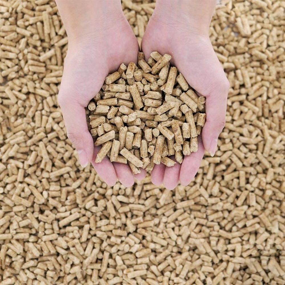 Houtpellets - 15,5kg - beuken & dennen - bio pelletkorrels