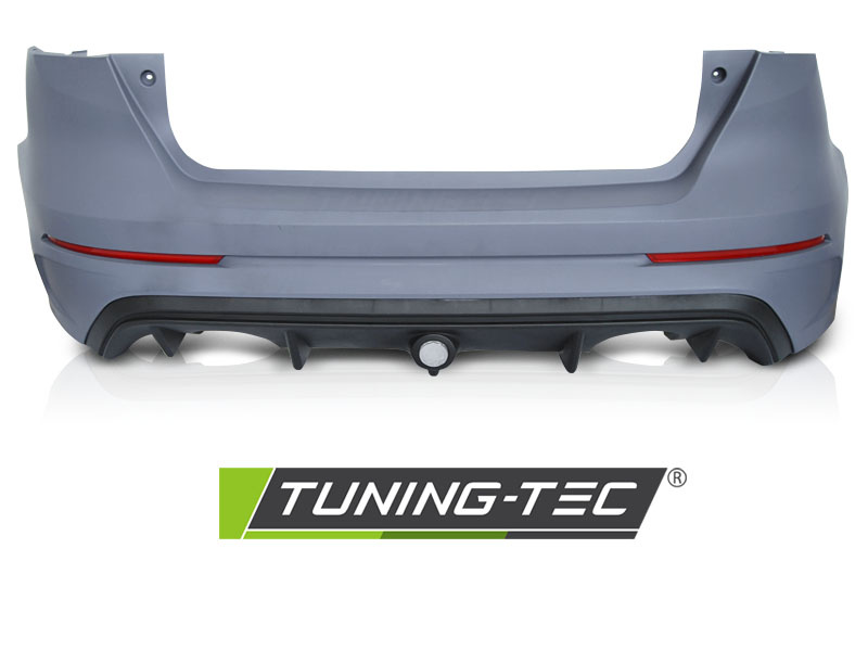 Achterbumper geschikt voor FORD FOCUS MK3 2015-2018 hatchback - sport RS