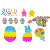 Fidget Toys - 37 stuks - thema pasen - kleurrijk