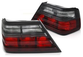 Achterlichten MERCEDES W124 E-KLASSE 1985-1995 - rood smoke