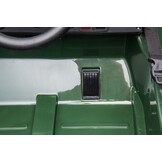 Elektrische kinderauto - JEEP WILLYS - 110x60x58cm - legergroen