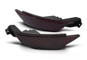 Mistlampen geschikt voor FORD FIESTA MK7 hatchback 2008-2016 - LED - rood smoke