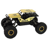 Bestuurbare auto - offroad - RC - 26x14x17cm - zwart goud