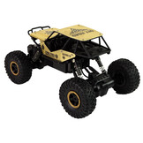 Bestuurbare auto - offroad - RC - 26x14x17cm - zwart goud
