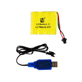 Bestuurbare auto - offroad - RC - 26x14x17cm - zwart goud