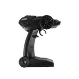 Bestuurbare auto - offroad - RC - 26x14x17cm - zwart goud