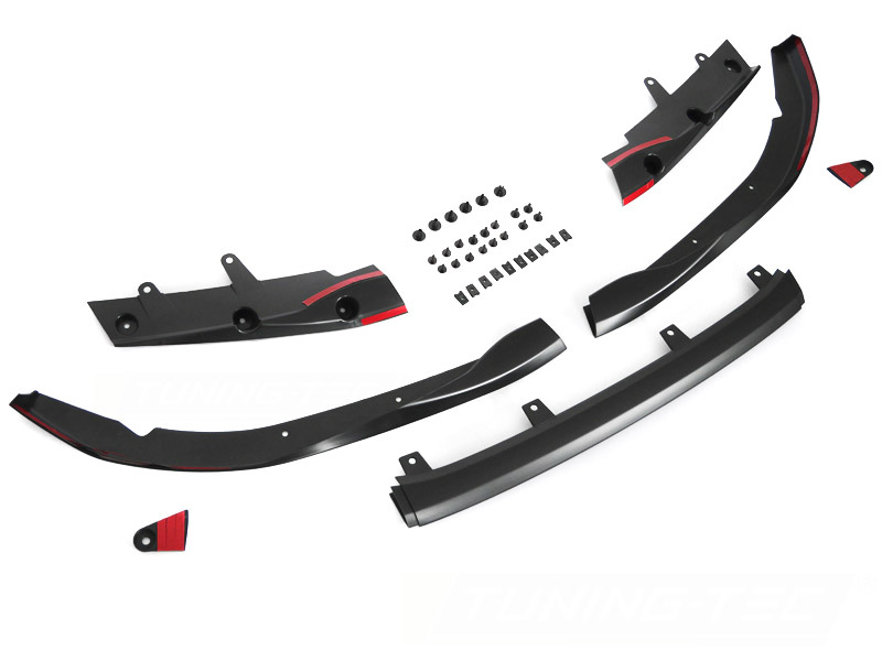 Voorspoiler BMW G22 G23 vanaf 2020 - performance - mat zwart