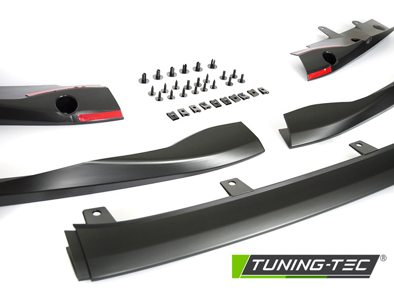 Voorspoiler BMW G22 G23 vanaf 2020 - performance - mat zwart