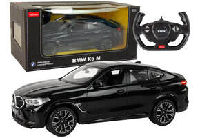 Bestuurbare auto - RC - BMW X6 M - 35x13x14cm - 1:14 - zwart