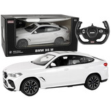 Bestuurbare auto - RC - BMW X6 M - 35x13x14cm - 1:14 - wit
