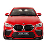 Bestuurbare auto - RC - BMW X6 M - 35x13x14cm - 1:14 - rood