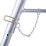 Afstandhouder ladder - muurafhouder - tot 60 cm - telescopisch