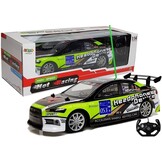Bestuurbare auto - RC raceauto - 30x11,5x10cm - 27 MHz - groen
