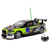 Bestuurbare auto - RC raceauto - 30x11,5x10cm - 27 MHz - groen