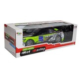 Bestuurbare auto - RC raceauto - 30x11,5x10cm - 27 MHz - groen