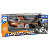 Bestuurbare auto - RC auto - pick-up - 24x11x8cm - bruin