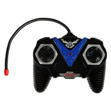 Bestuurbare auto - RC auto - 26x10x7cm - 1:16 - zilver blauw