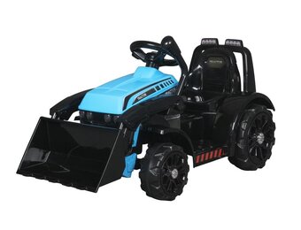 Elektrische trekker - 87x42,5x44,5cm - tot 3 km/u - blauw