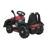 Elektrische trekker - 87x42,5x44,5cm - tot 3 km/u - rood