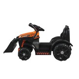 Elektrische trekker - 87x42,5x44,5cm - tot 3 km/u - oranje