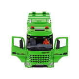 Bestuurbare auto - RC - vuilniswagen - 32x8x15cm - groen