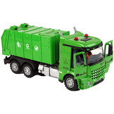 Bestuurbare auto - RC - vuilniswagen - 32x8x15cm - groen