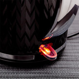 Waterkoker - 1,7L - 2000W - LED verlichting - zwart