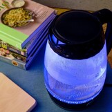 Waterkoker - 1,7l - draadloos - 2200W - 25x22x16,5cm - zwart