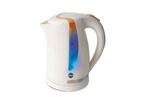 Waterkoker - 1,7 L - draadloos - met LED verlichting - wit