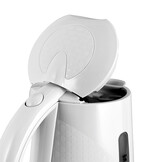 Waterkoker - 1,8L - draadloos - 2000W - deksel met slot - wit