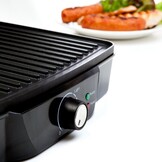Contactgrill - 2000W - verstelbare poten - anti-aanbaklaag - RVS