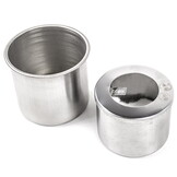 Bio ethanol brander - 24,5x20,5x29 cm - met decoratieve stenen