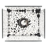 Bio ethanol brander - 24,5x20,5x29 cm - met decoratieve stenen