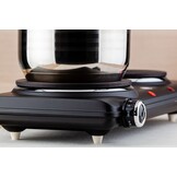 Elektrische kookplaat - 2 pits - Ø 16cm en 13cm - 1500W - zwart