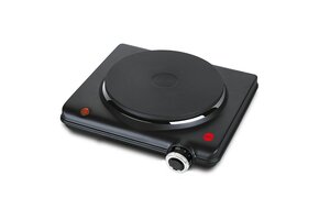 Elektrische kookplaat - 1 pits - Ø 16 cm - 1500W - zwart