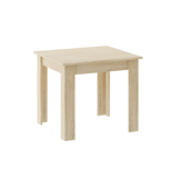 Eettafel - houten eetkamertafel - 80x80x75cm - sonoma eiken