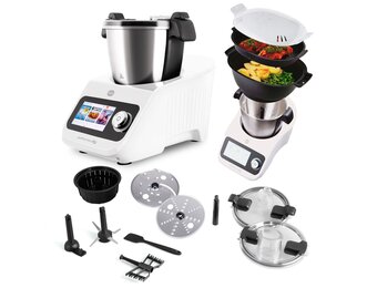 Keukenmachine - met stoomkoker en keukenweegschaal - Wi-Fi