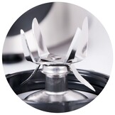 Blender - 1.5 liter - 400W - 5 snelheden - 6 messen - RVS