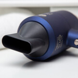 Föhn - haardroger - 1800W - met ingebouwde spiegel - blauw