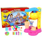 Kleiset ijsjes maken - 16x13x19cm - 21 delig - kleurrijk