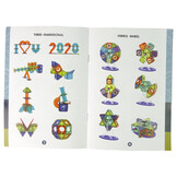 Knikkerbaan met lichtgevende knikker - 30x20x18cm - magnetisch