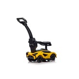 Loopauto - 1 jaar - met duwstang - Lamborghini - geel